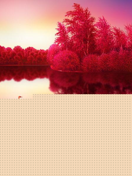 佛顶山下鸳鸯湖