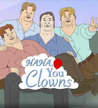 哈哈，你们这些小丑